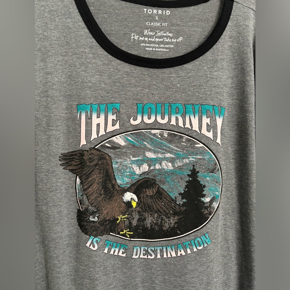 Torrid The Journey Classic fit tee